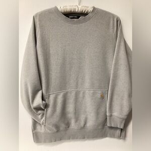 Carhartt Gray Crewneck Women’s Sweatshirt